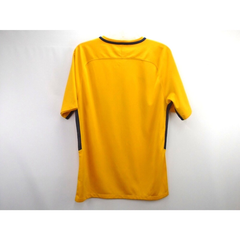 BNWT Nike Atletico Madrid 2017 18 Away Football Shirt La Liga Jersey Yellow Sz M - Picture 10 of 11